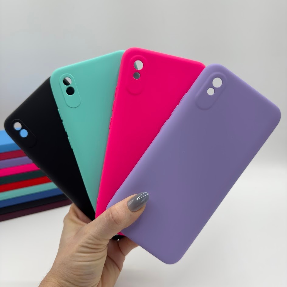 Capa Para Xiaomi Redmi 9A/9i Silicone Aveludada Capinha Celular