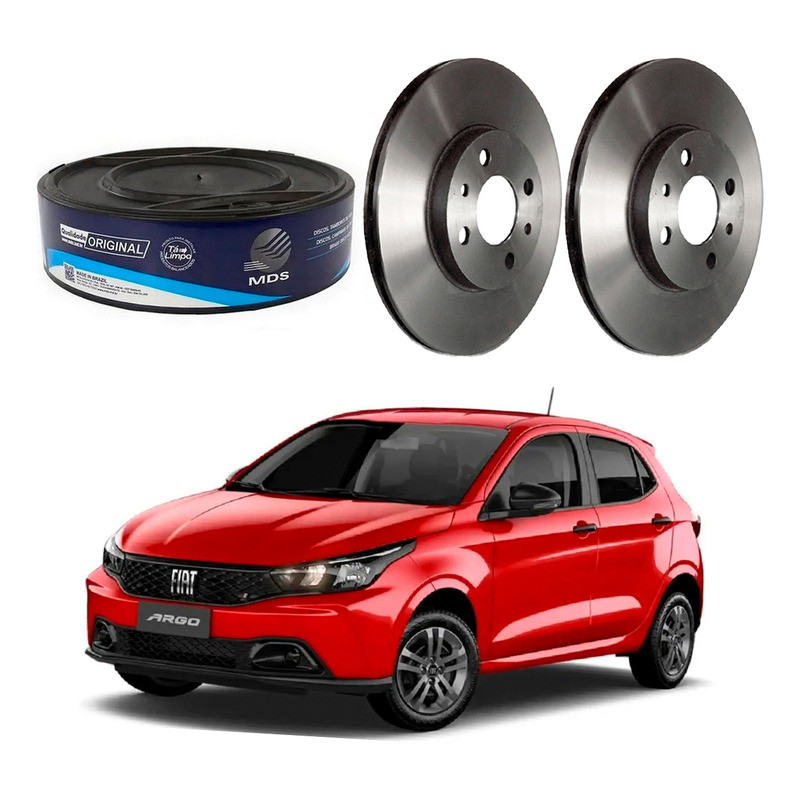 Disco Freio Dianteiro Fiat Argo 1.3 8v 2021 A 2023