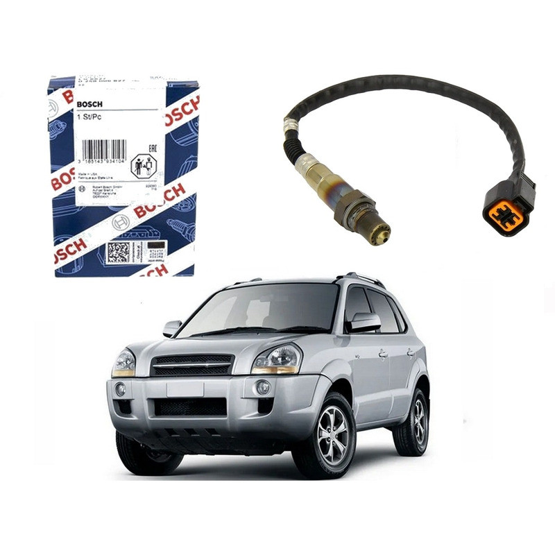 Sonda Lambda Pos Catalisador Tucson 2.0 Gasolina 2005 A 2010