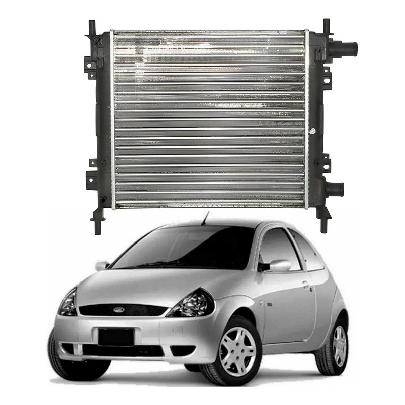 Radiador Agua Ka 1.0 8v Sem Ar 2000 A 2007