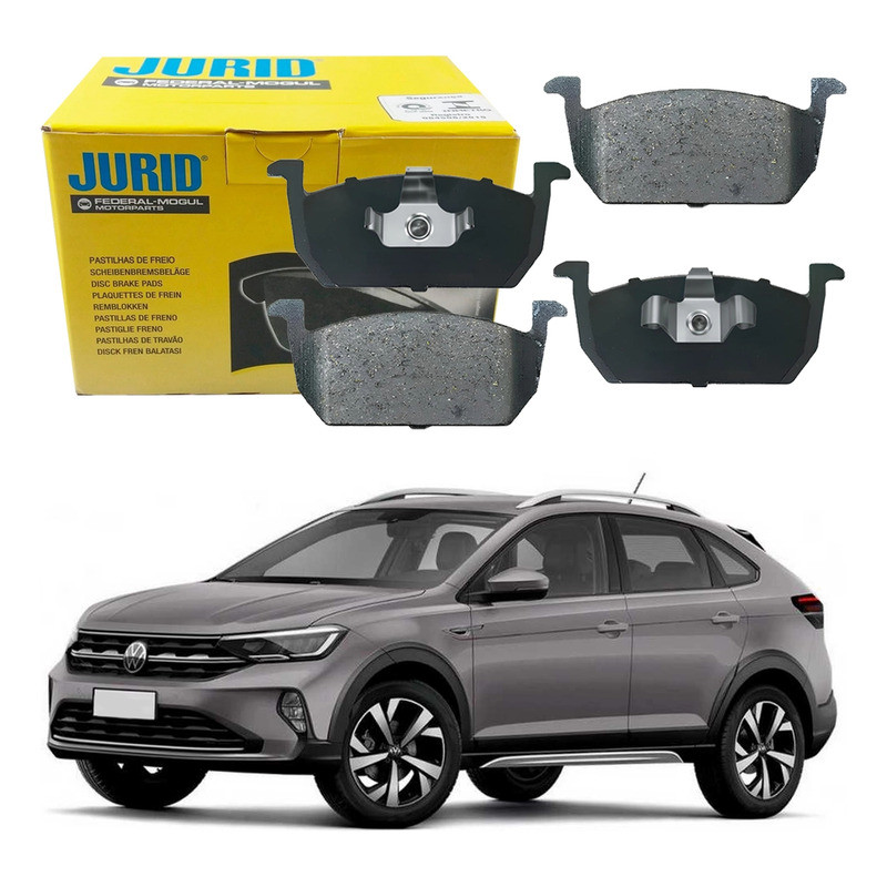 Pastilha Freio Dianteira Nivus 1.0 Tsi 2020 A 2024