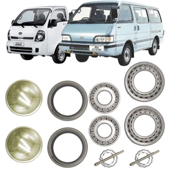 PAR KIT REPARO ROLAMENTO RODA DIANT KIA BESTA BONGO K2500