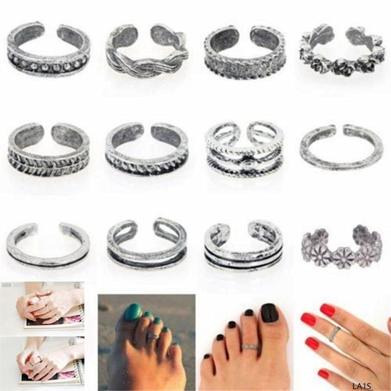 LA1S-24 Peças Conjunto De Dedo Do Pé Ajustável – Design Aberto Elegante Para Ajuste Confortável Perfeito Mulheres Coleçã