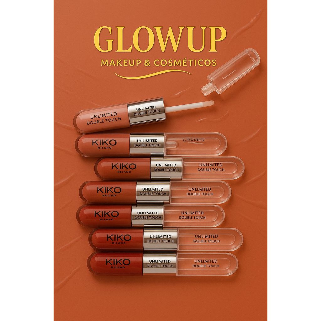 Kiko Milano Unlimited Double Touch LipGloss Batom ORIGINAL + BRINDE