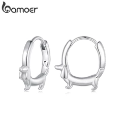 Brincos Bamoer Dachshund Para Mulheres E Meninas Joias Da Moda