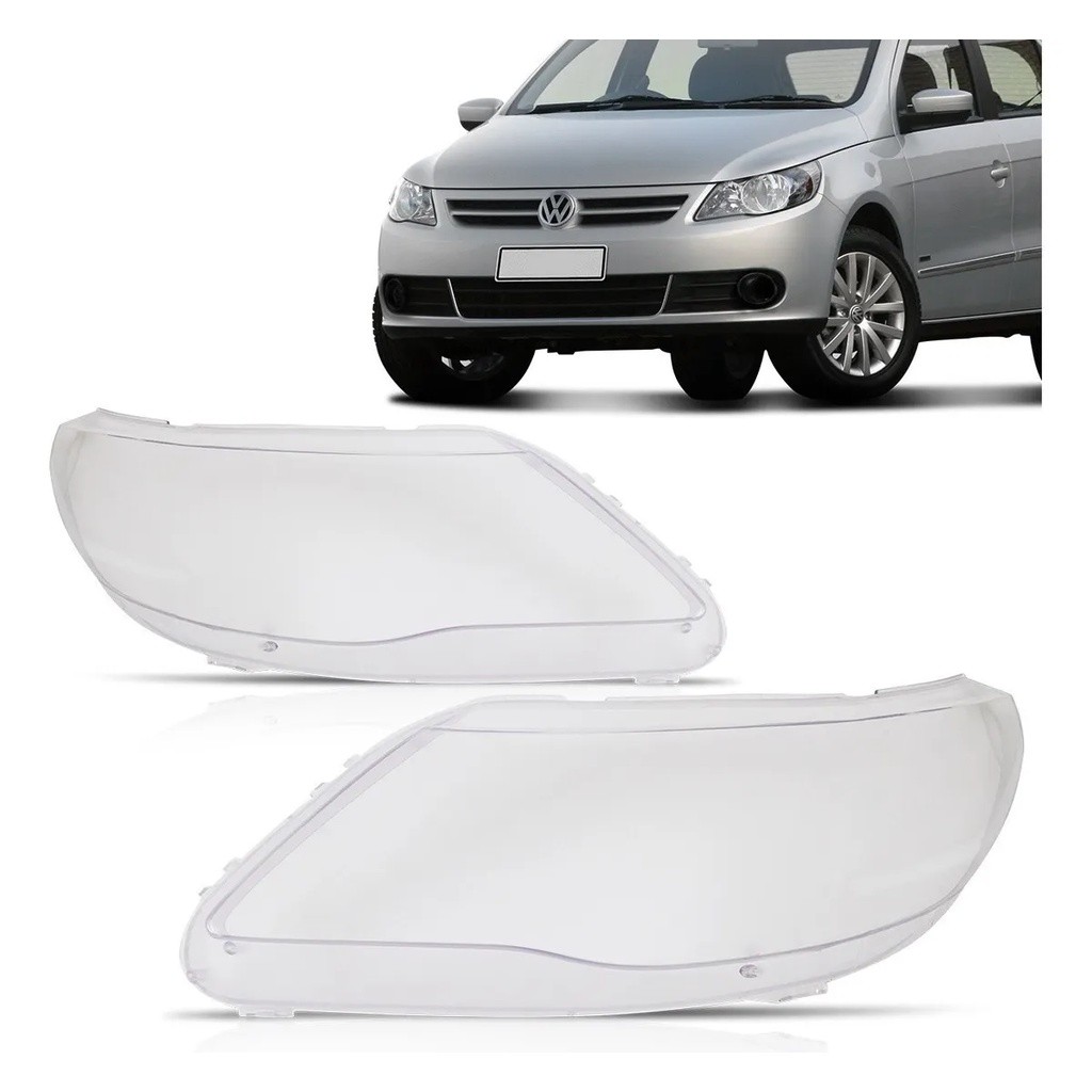 Lente Farol Principal Gol Saveiro Voyage G5 2008 2009 2010 2011 2012