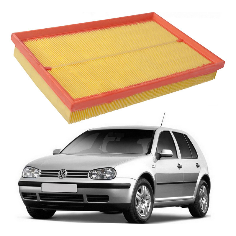 Filtro De Ar Wega Golf 1.6 8v 2001 A 2007