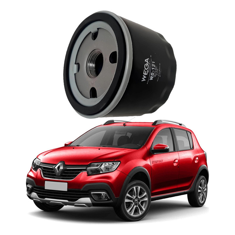 Filtro Oleo Wega Sandero Stepway 1.0 12v 2022 A 2025