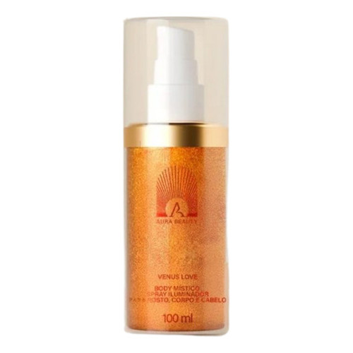 Body Spray Iluminador Aura Beauty Místico Venus Love 100ml