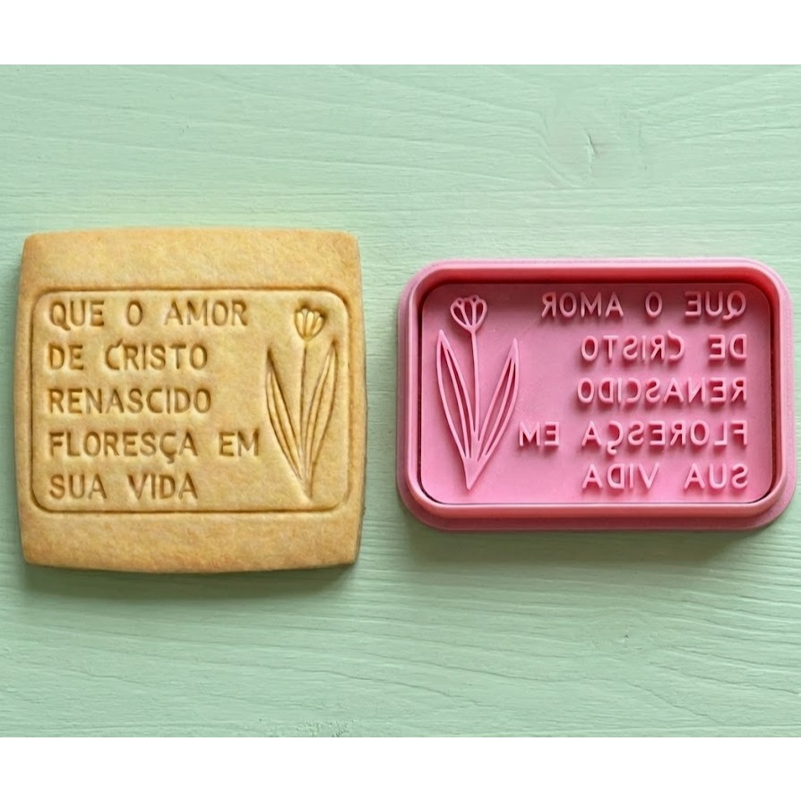 Páscoa Amor de Cristo Cortador Marcador Biscoito Cookies Pasta Americana Confeitaria Religiosa Decoração de Bolo Jesus