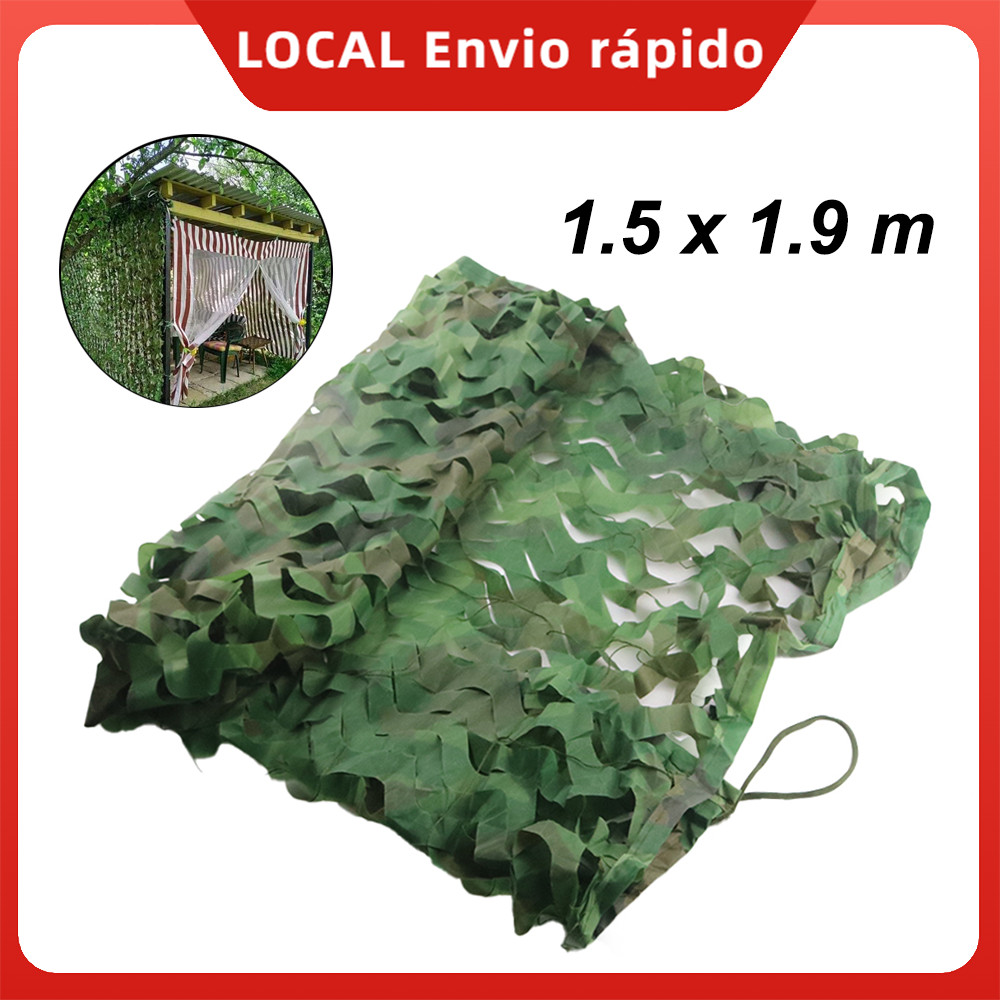 Selva 1,5 x 1,9 m Rede de camuflagem,para decoração de caça,pátio guarda-sol,acampamento,fazenda,abrigo carro ocultação