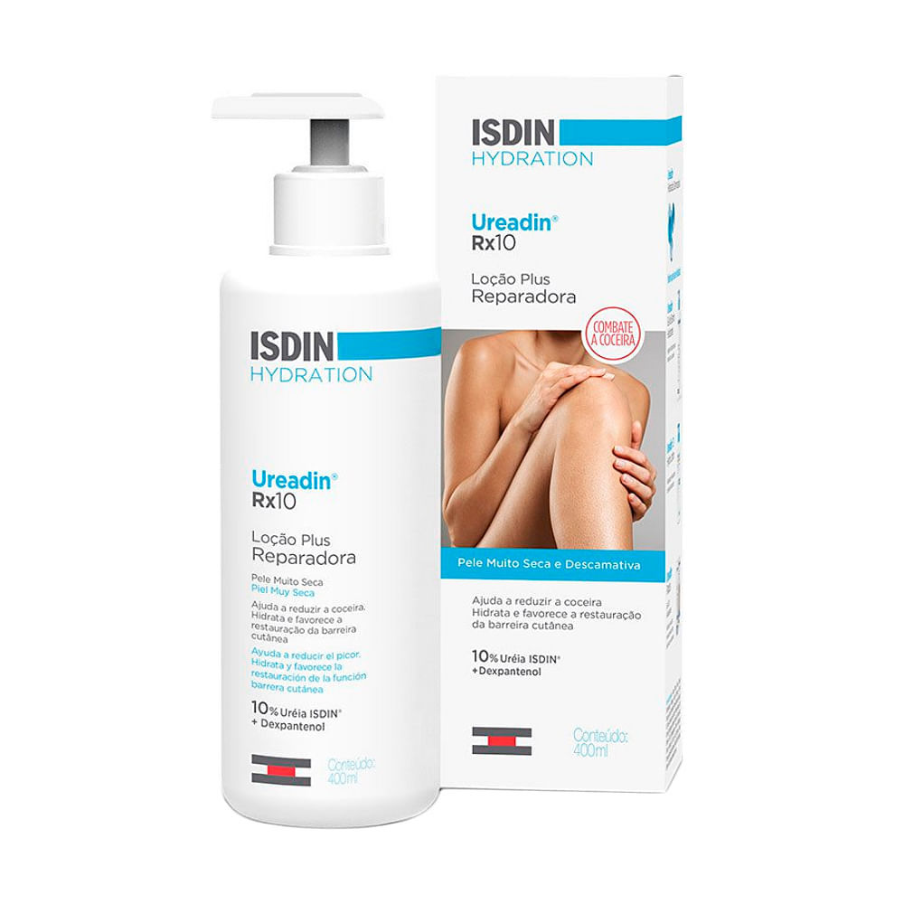 Ureadin Rx10 Isdin Loção Plus Reparadora com 400ml