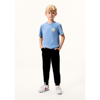 Calça Básica Infantil Menino Em Moletom Peluciado Com Bolso em Oferta na Shopee