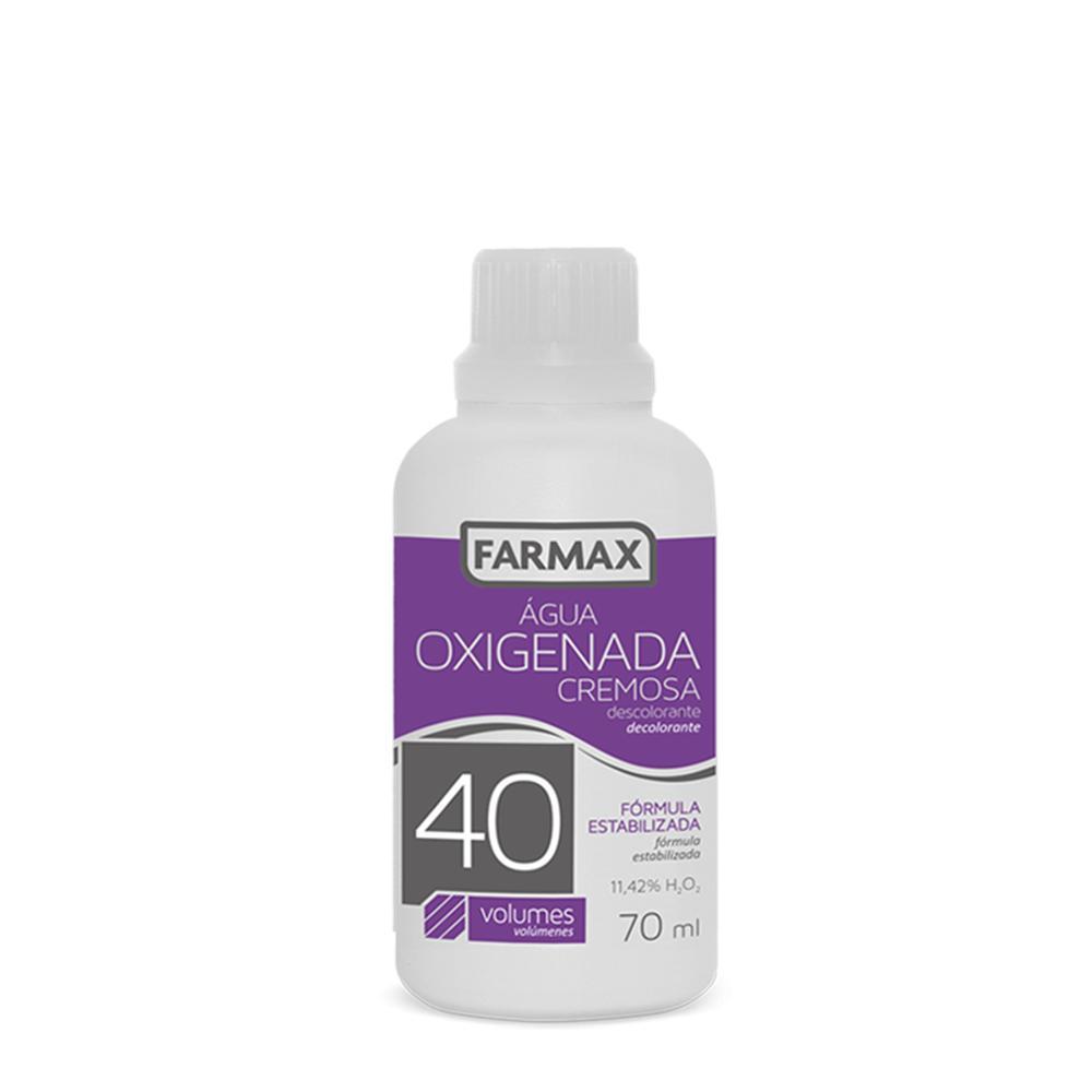 Água Oxigenada Farmax Cremosa 40 Volumes 70ml em Oferta na Shopee
