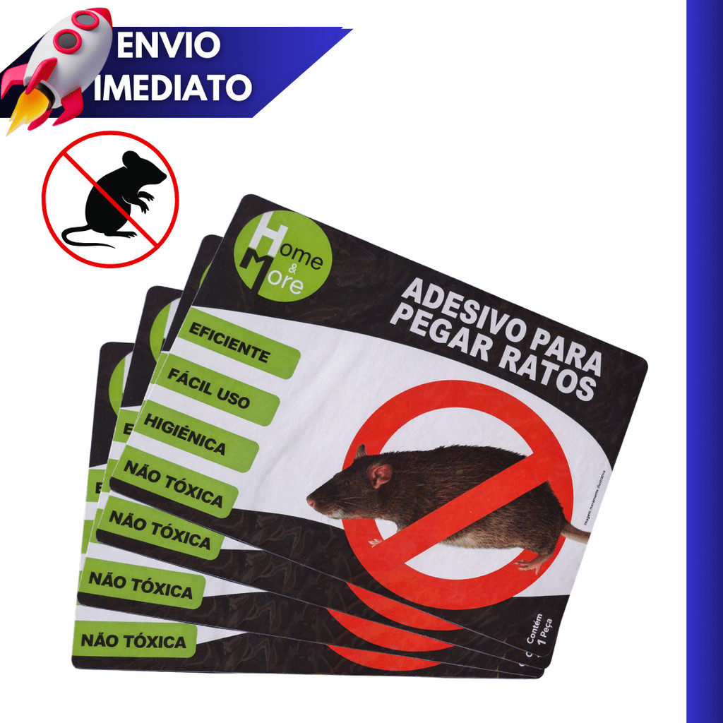 Kit 5/10/20/30 Unidades Cola Pega Pragas Adesiva Alta Aderência Multiuso Forte Uso Doméstico em Oferta na Shopee