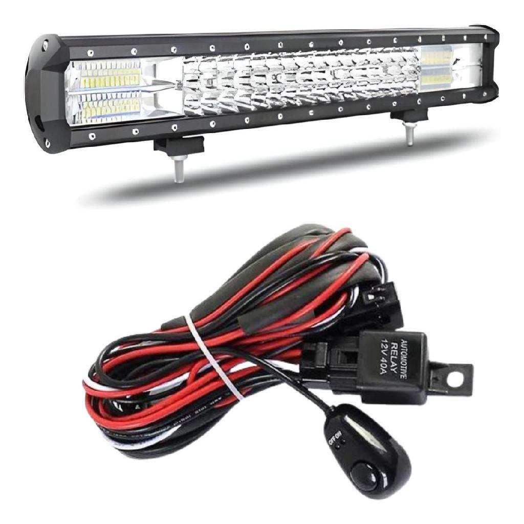 Farol Barra Led S-10 Ranger Hilux Triton 50 Cm 12v 24v 288w