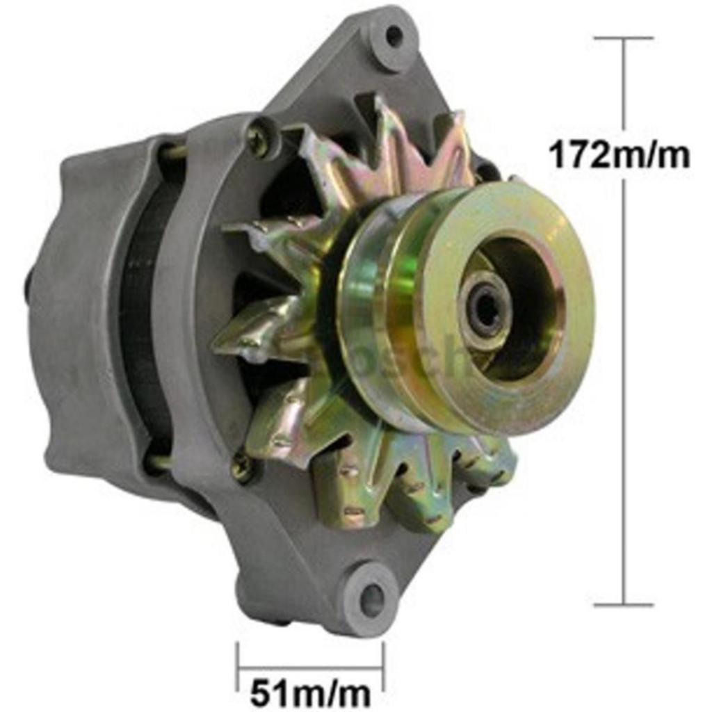 Alternador 12Ah 12V John Deere 1550 2001 a 2005 Bosch