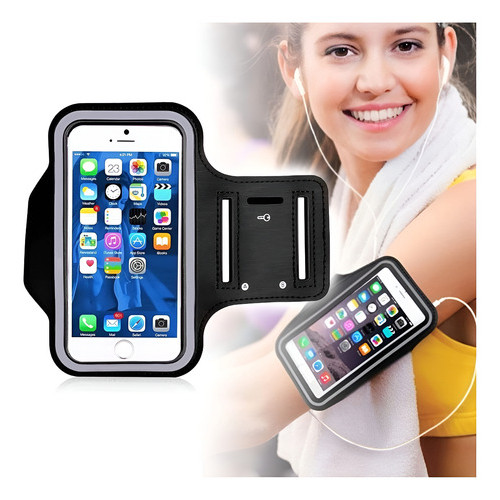 Armband Braçadeira Porta Celular Smartphone Corrida Academia