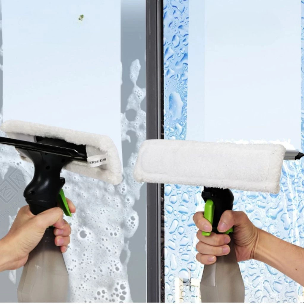 Rodo Spray Mop Limpa Janela Parede Porta Vitro Esfrega Pano Apartamento  Piso Cerâmica Espelho Vidro
