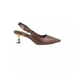 Scarpin Bebecê Com Elástico Confortável Detalhe Sofisticado