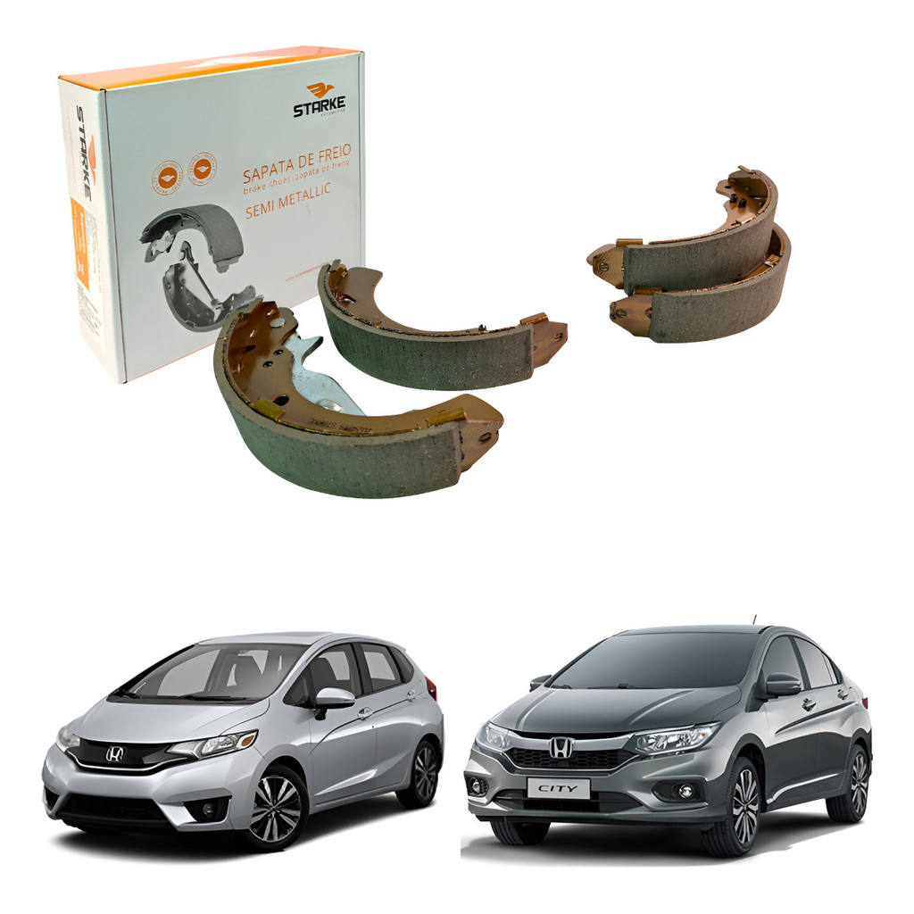 Sapata Lona Freio City Civic Fit 1.5 1.7 16V Original Starke em Oferta na Shopee