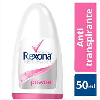 Desodorante Roll On Rexona Powder Dry 50ml em Oferta na Shopee