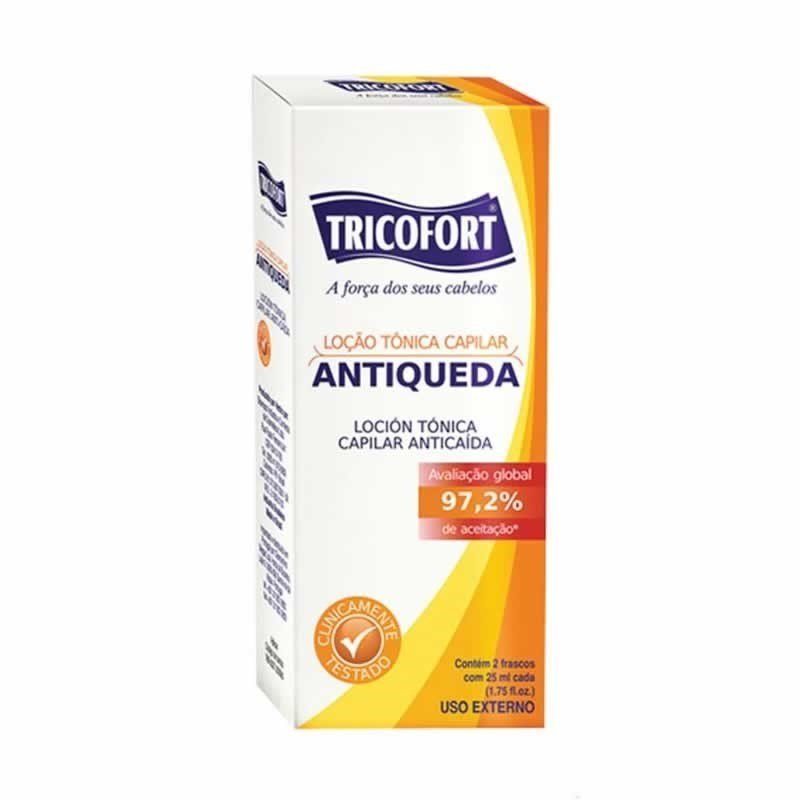 Ampola Para Cabelo Tricofort Com 2 Unidades Antiqueda 25ml em Oferta na Shopee
