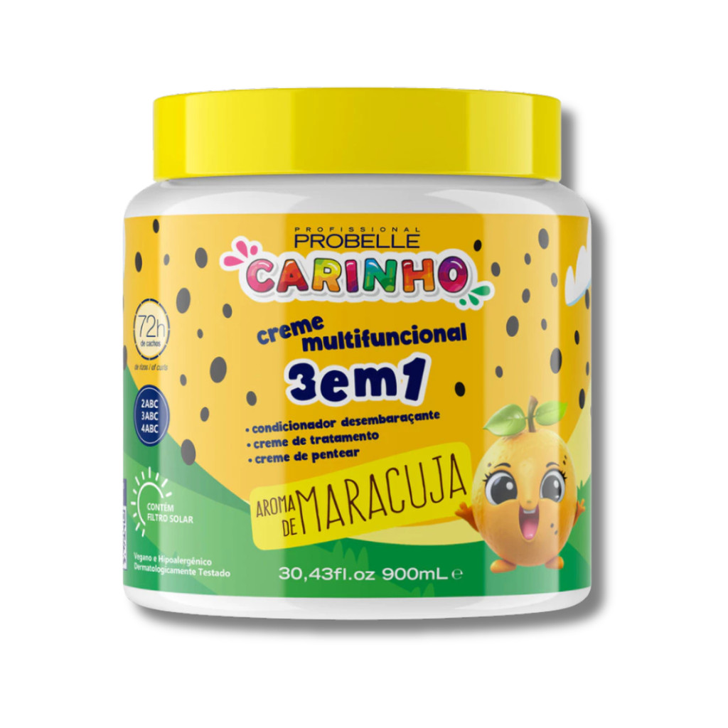 Creme Infantil Carinho 3 EM 1 900g - Probelle em Oferta na Shopee