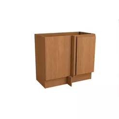 Balcão de Cozinha Canto Reto Ciela R627 c/ 1 Porta s/ Tampo 98cm Canela - Kappesberg