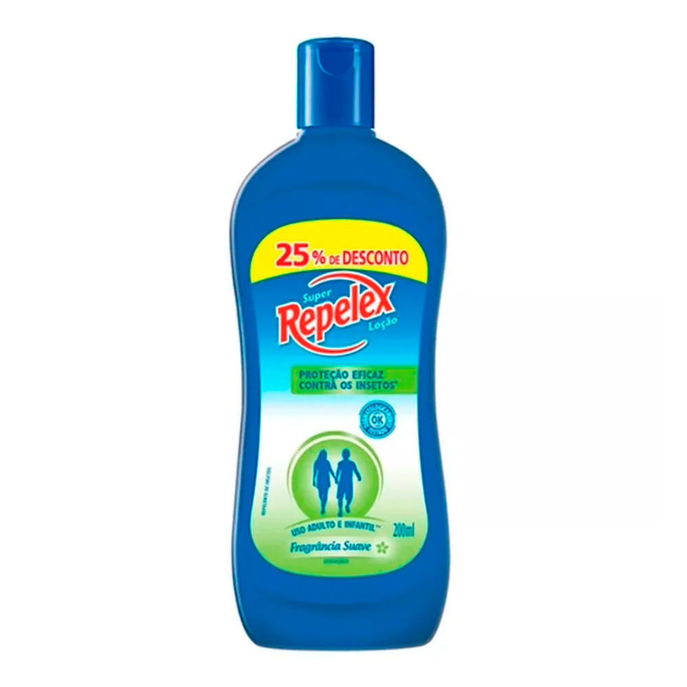 Repelente Super Repelex com 25% de Desconto Loção 200ml