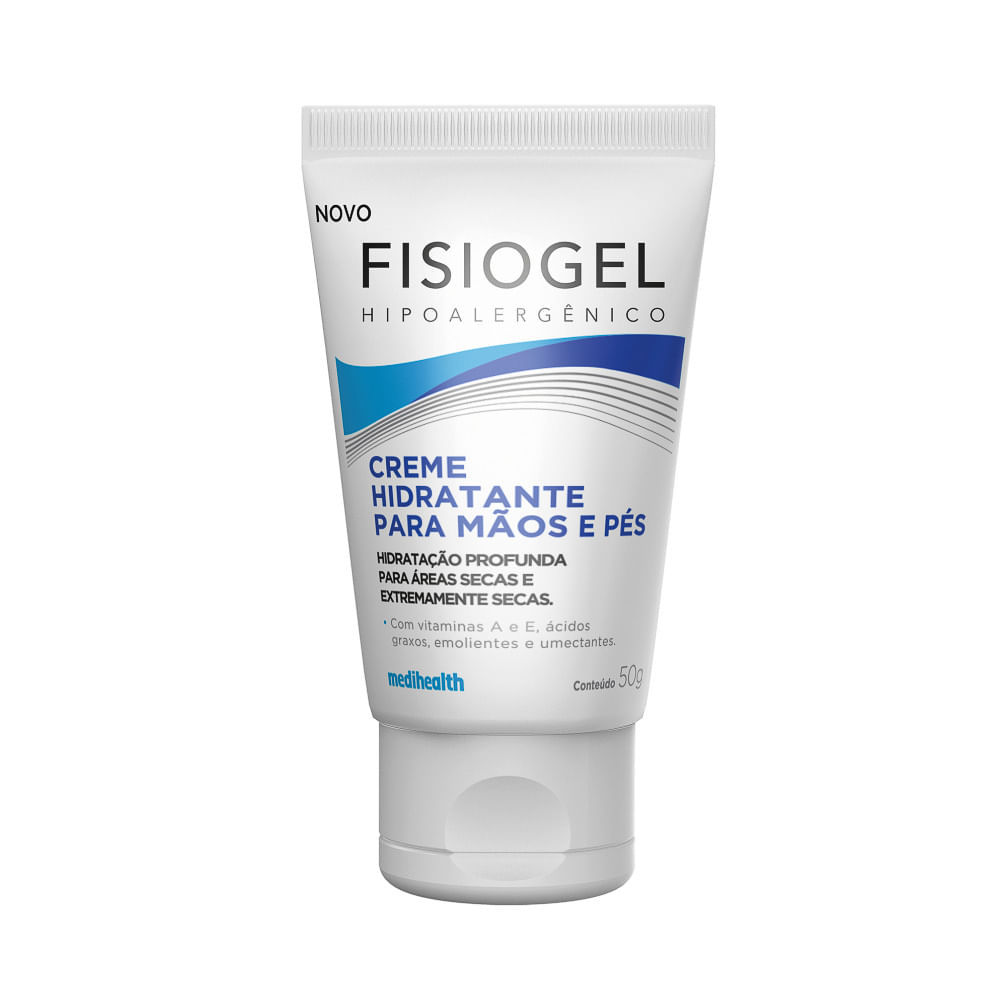 Fisiogel Creme Hidratante para Mãos e Pés 50g em Oferta na Shopee