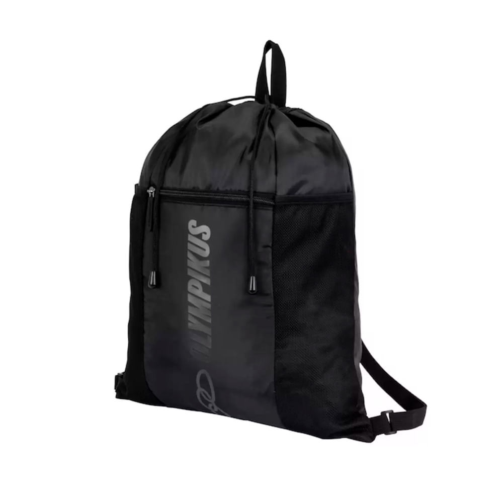 Mochila Unissex Olympikus Gym Sack Preto em Oferta na Shopee