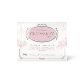 Sabonete em Barra Vegetal Giovanna Baby Classic Óleo de Macadâmina e Vitamina E 90g em Oferta na Shopee