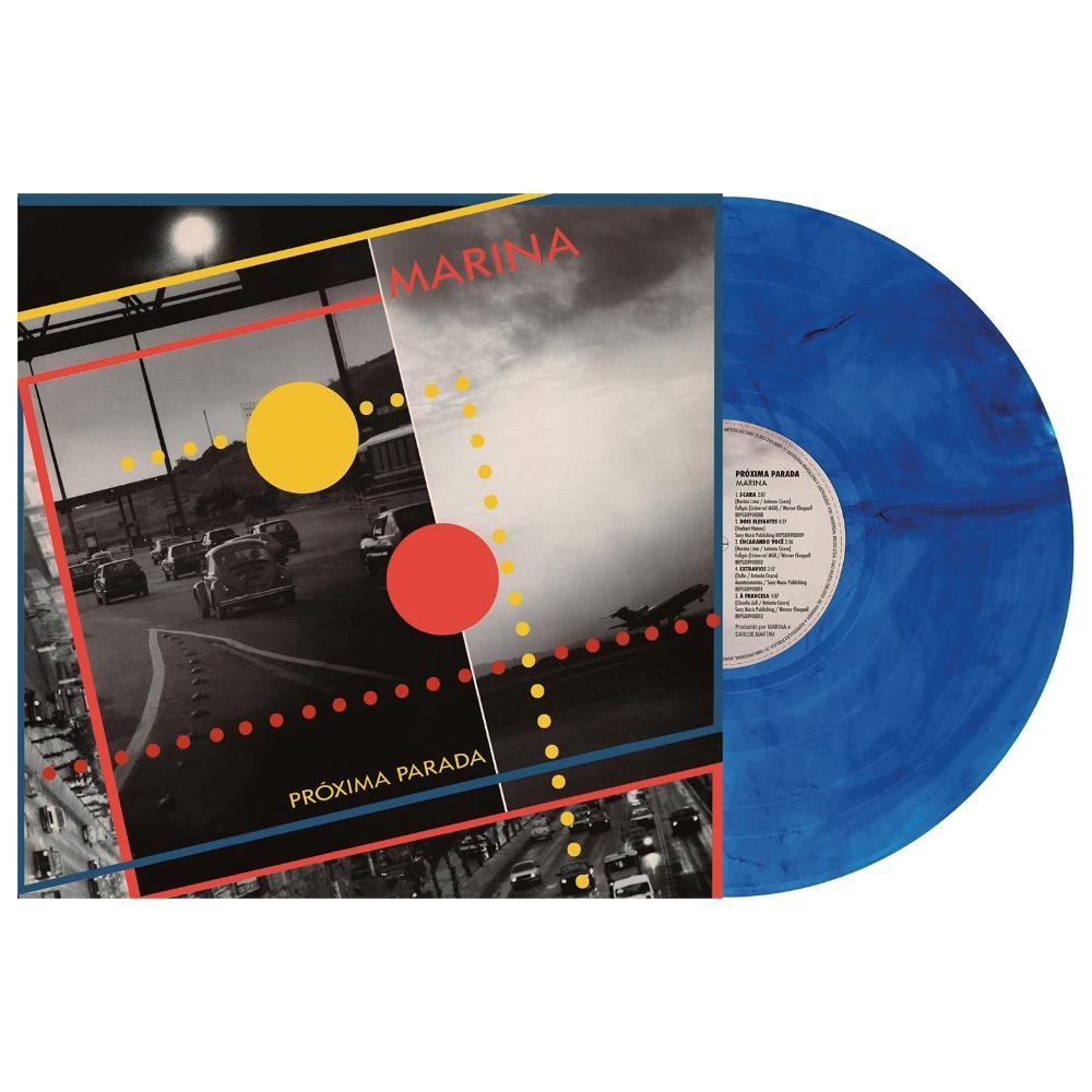 Vinil Marina Lima - Próxima Parada (LP Azul) em Oferta na Shopee