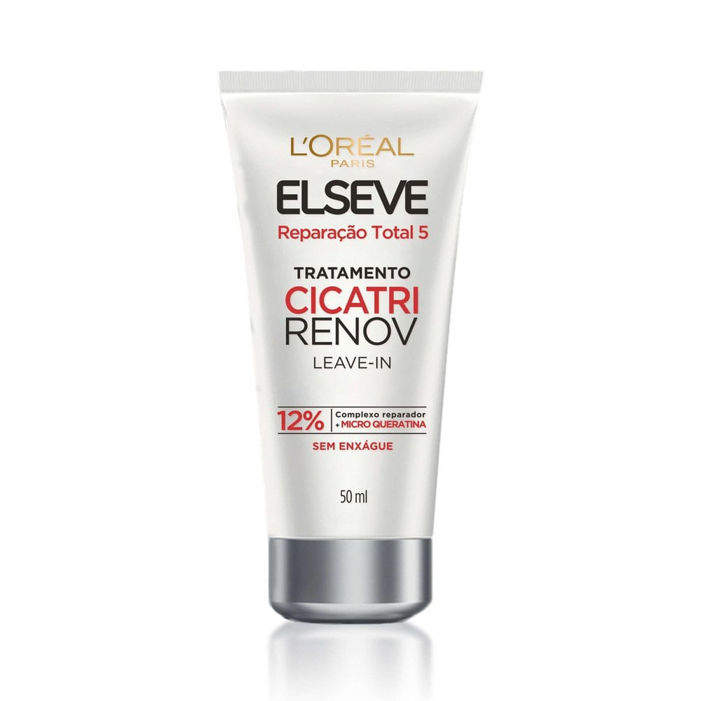 Creme Tratamento Capilar Elseve Cicatri Renov 50ml em Oferta na Shopee