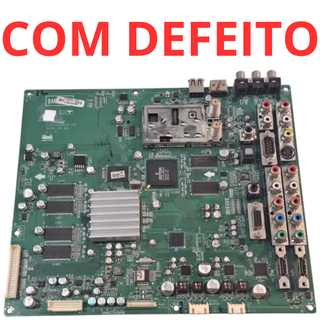 Placa Principal 32lg80fd 32lg80 ( com defeito )