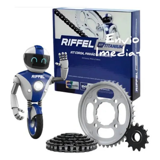 Kit Relação Riffel Original Honda Nxr Bros 160 / Xre 190