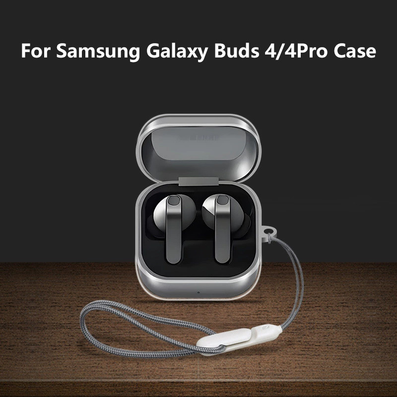 Capa Transparente Para Fone De Ouvido , Samsung Galaxy Buds 4 Pro , Silicone Macio , Sem Fio , em Oferta na Shopee
