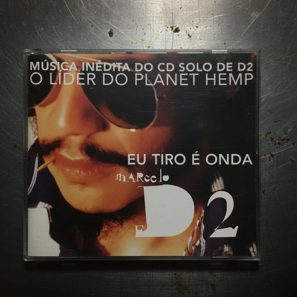 Cd Marcelo D2 - Eu Tiro É Onda Revista Trip (raro) 1998