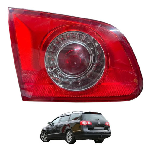 Lanterna Tampa Lado Esquerdo Passat Variant 2006 2007 2008 Esquerdo/motorista Vermelho
