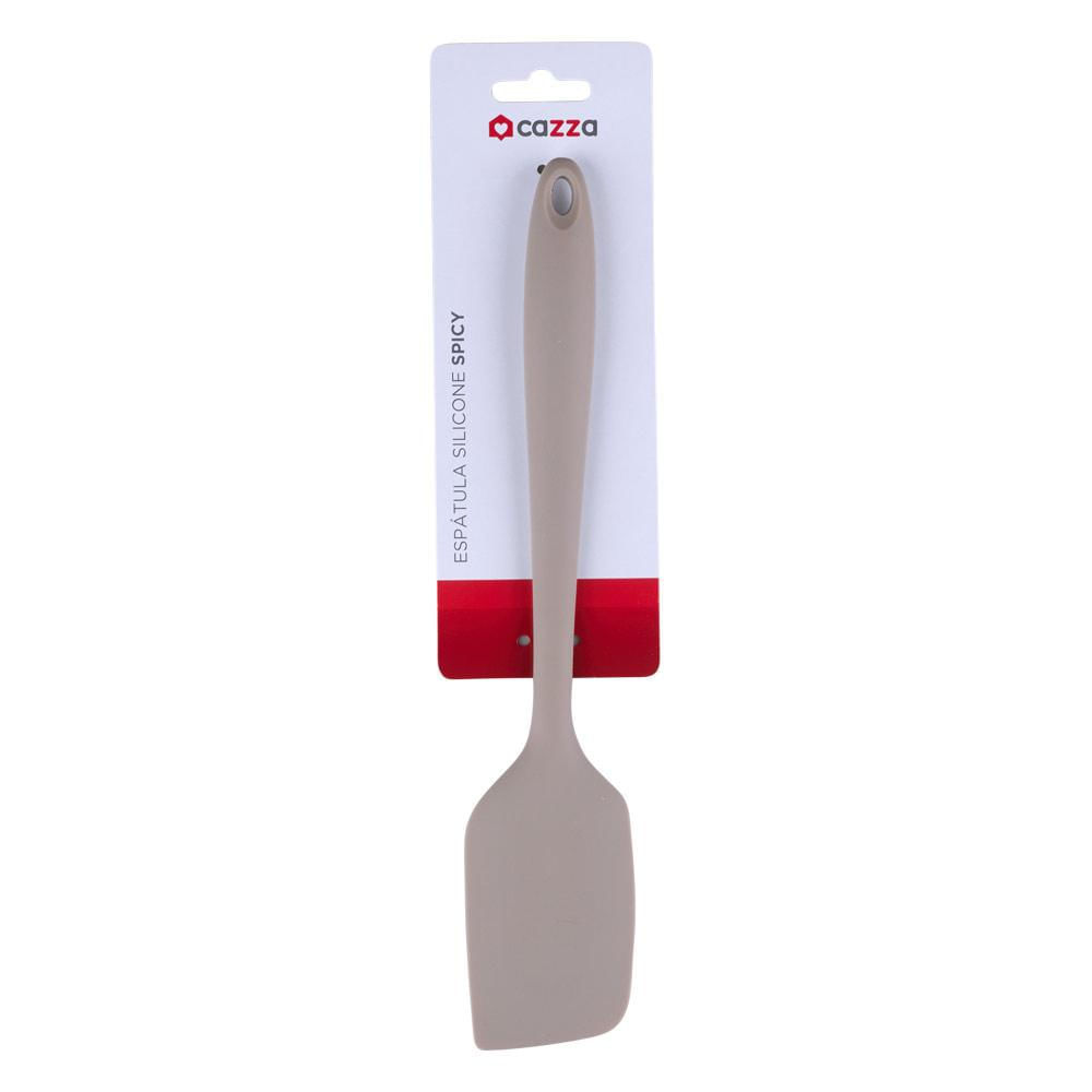 Espátula Silicone Spicy Cazza Cinza