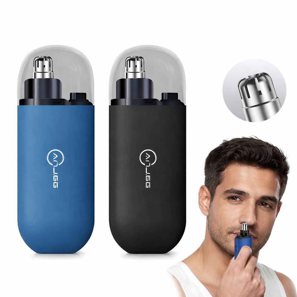 Aparador de Pelos 3 em 1 Elétrico Recarregável Portátil Para Nariz Orelha Rosto em Oferta na Shopee