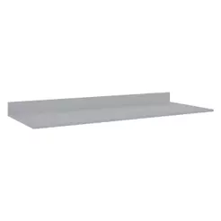 Tampo para Balcão de Cozinha 180cm Mdp Cinza Claro - Lumil