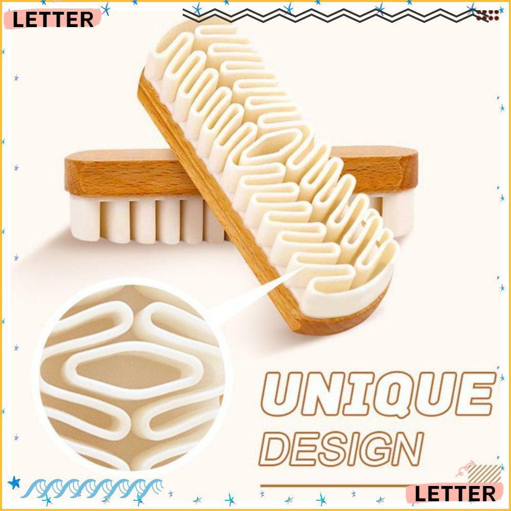 Escova De Limpeza De Letras , Limpador De Material Nubuck De Camurça , Cuidados Com Roupas De Couro