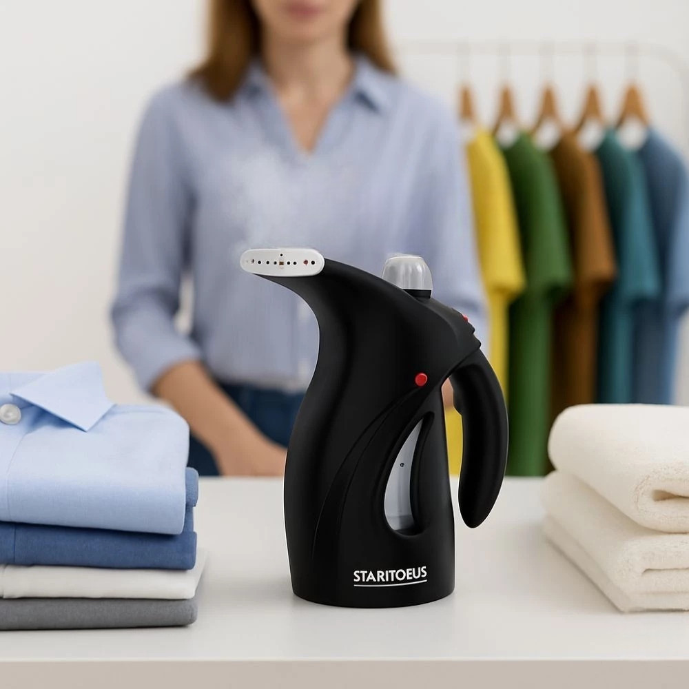 Passadeira Vapor Ferro Passar Roupas Tecidos Desamassar Camisa Lavanderia Achadinhos