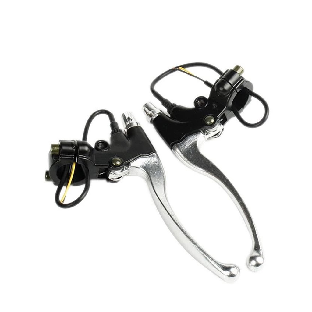 1 Par De Alavanca De Freio De Bicicleta Elétrica  Corte De Energia Universal  Veículo Elétrico   E-scooter