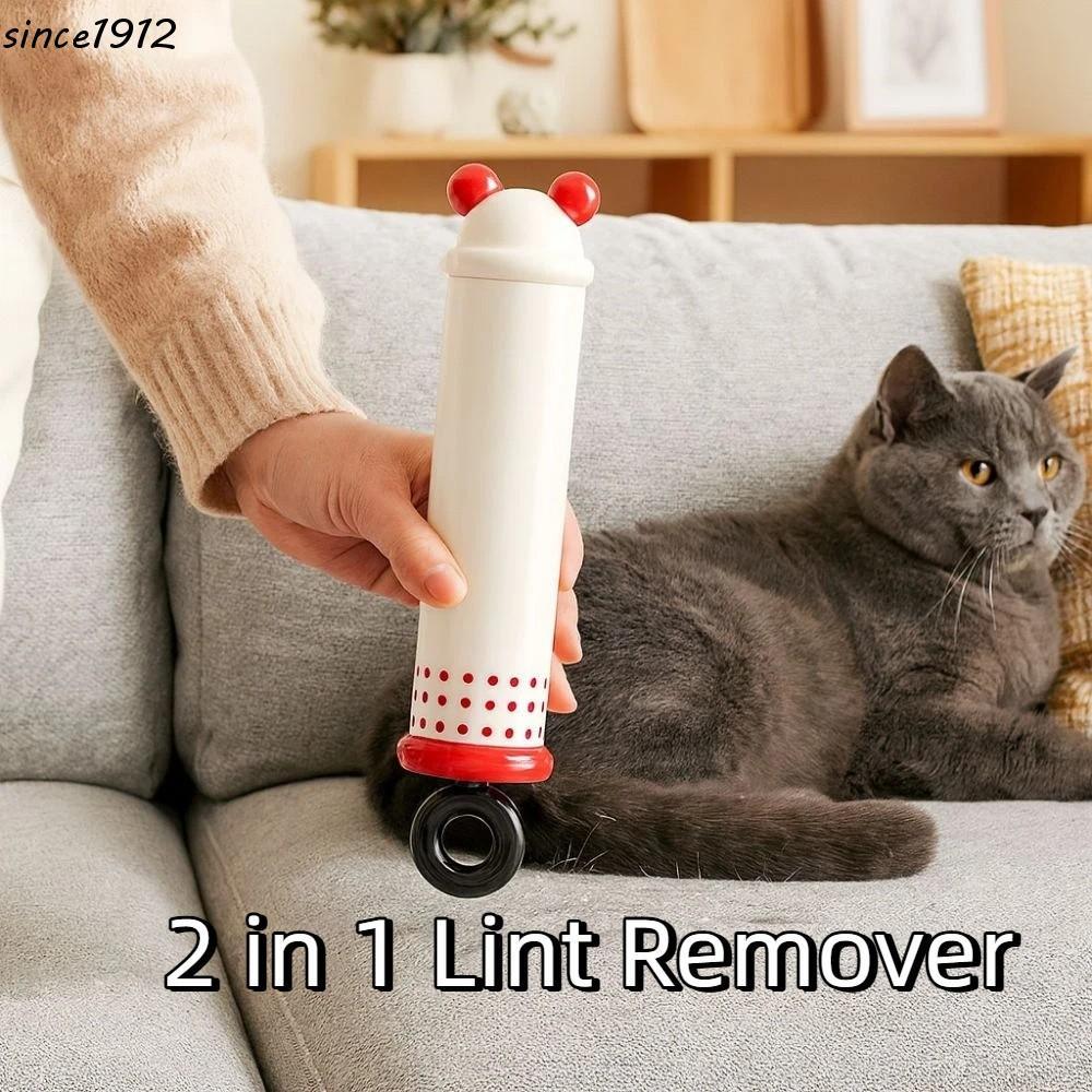 Rolo Pegajoso De Cabelo SINCE , Removedor De Fiapos 2 Em 1 Lavável Portátil , Adesivo Reutilizável