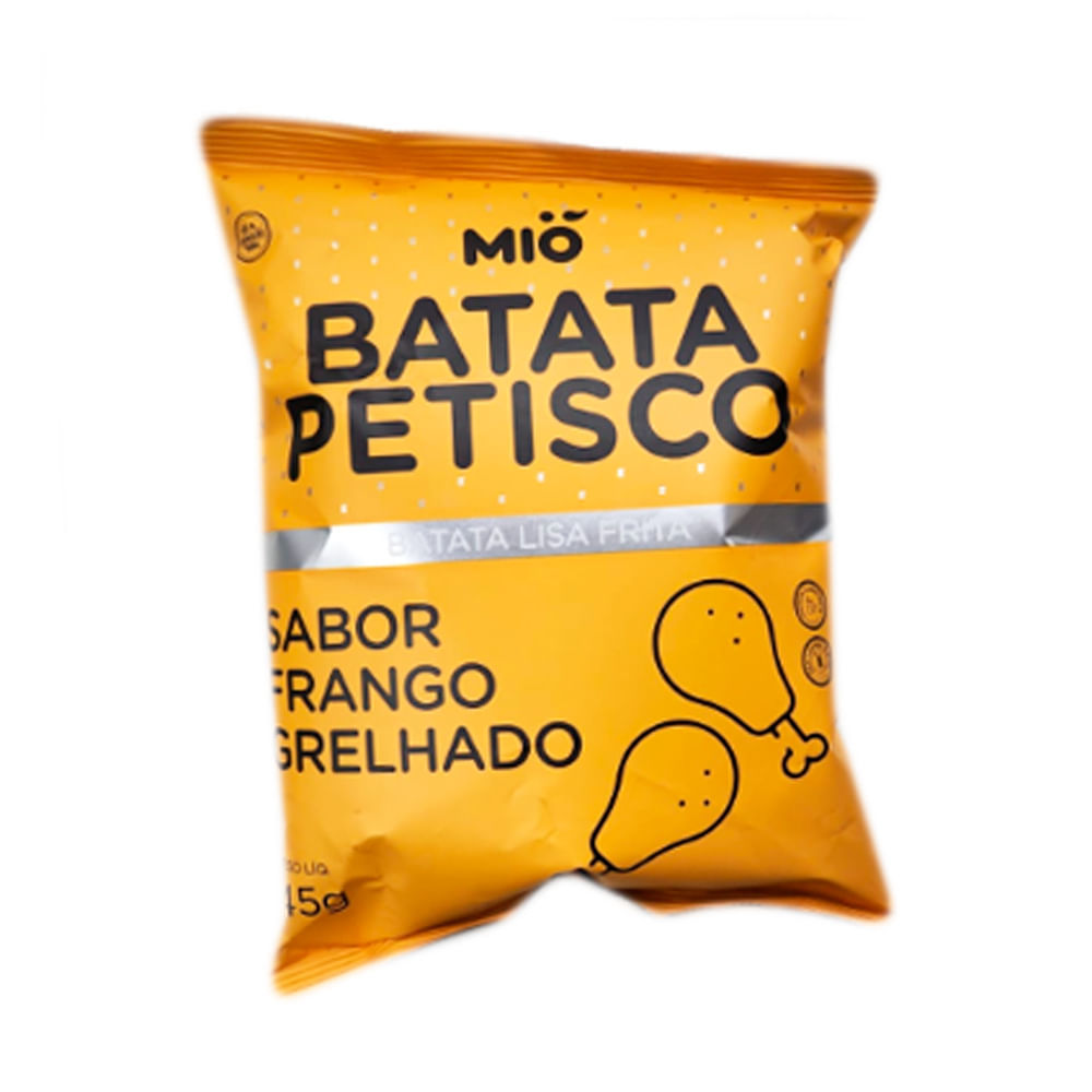 Batata Petisco Mió Sabor Frango Grelhado 45g em Oferta na Shopee
