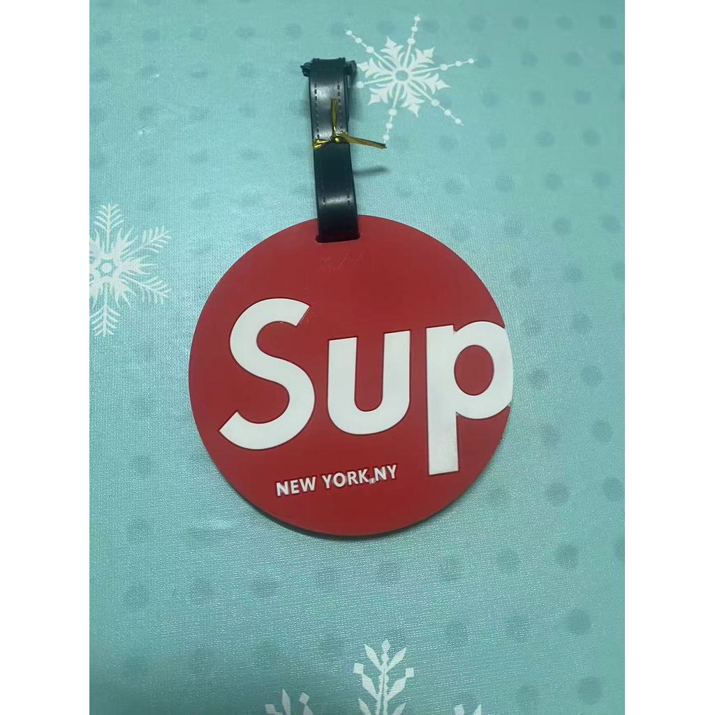Etiqueta de bagagem fofa indispensável para viagem Street Wear sup Etiqueta de bagagem 7CUV