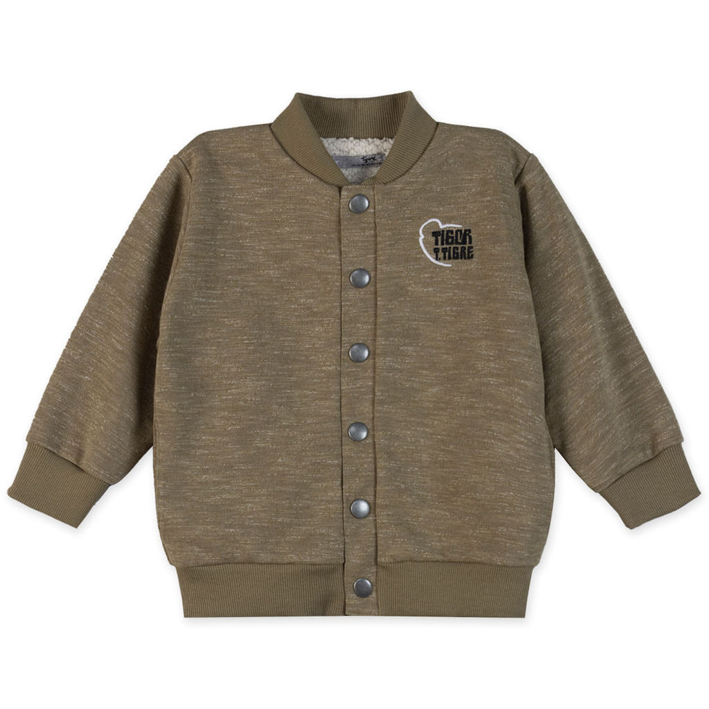 Jaqueta Moletom Bebê Masculina Tigor T. Tigre